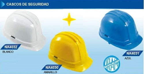 Casco De Seguridad Azul Power Na4031 2