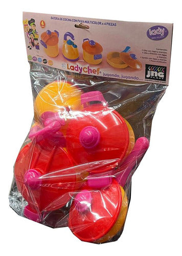 Juego Set Bateria De Cocina Con Pava Cod 12215 Loony Toys 1