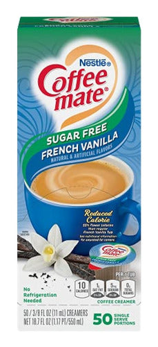 Nestle Coffee Mate Liquid Coffee Cremer Singles, Box of 50 1