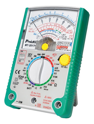 Multímetro Analógico Tester Profesional Mt-2017n Proskit 0