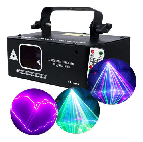 Canhão Laser Holográfico Iluminação Led Profissional Hl22 0