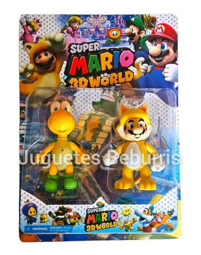 Muñecos Yoshi Y Mario Gatito. Muñecossuper  Mario Bros. 1