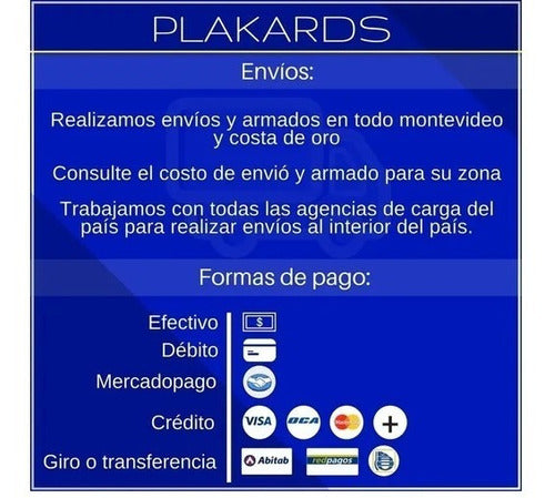 Plakards Placa Mdf Natural 9mm - 47 X 45 | Corte A Medida 3