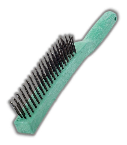 Rosarpin Steel Brush with Handle 4 X 19 cm 0