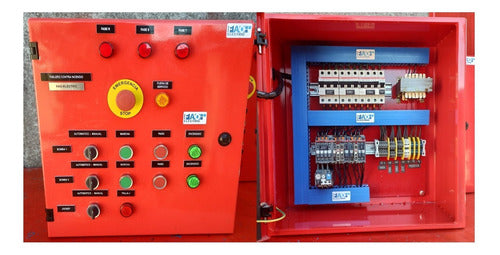 FAO Fire Pump Starter Panels 7.5 Hp NFPA20 1