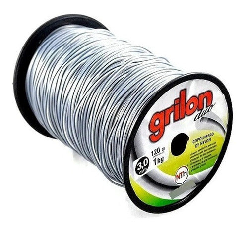 Grilon Tanza Grilon Duo 3 Mm 1 Kg Desmalezadora Bordeadora 120 Mts 0