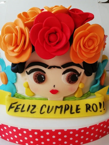 Torta Frida Khalo . La Mas Rica Y Linda Del Mercado! 1