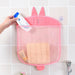 Origami Toy Storage Bag for the Shower with Suction Cups 0