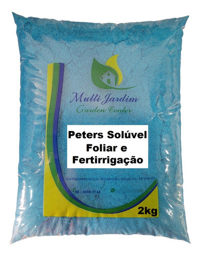 2kg Adubo Fertilizante Peters 30-10-10 Orquídea Rosa Deserto 0