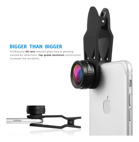 Amir Phone Camera Lens, 230° Fisheye Lens, 8 Lens 1