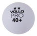 Bola De Tênis Mesa Pack 6 Bolinhas Pro Vollo Vt611-2 Branca 1