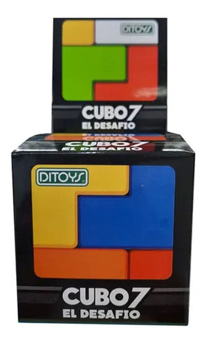 Ditoys Cubo 7 El Desafío Armá El Cubo Original 0