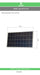 Enertik 120W Polycrystalline Solar Panel with Z-Type Roof Mounts 2