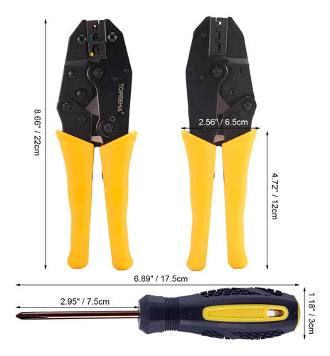 Crimping Tool Set 0.5-35 mm² by Arrugador 2