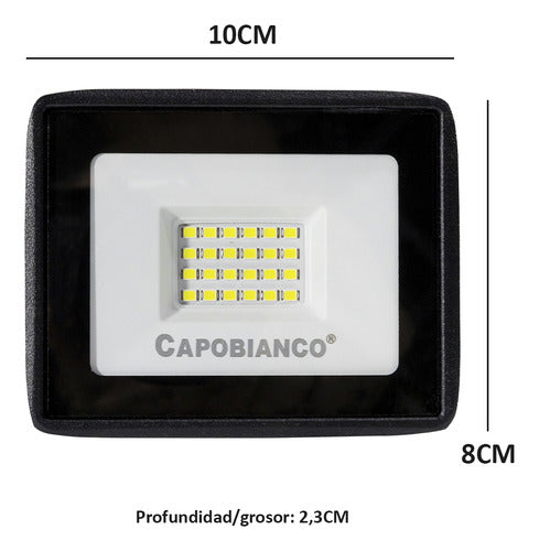 Capobianco LED Reflector Projector 20W for Windows and Outdoor 220V 2