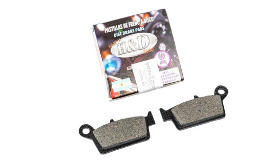 Hyd Jgo Pastillas De Freno Honda Xr 250 R / 400 R Trasera 0