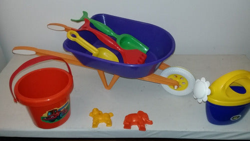 Mozart Beach Set with Wheelbarrow 0