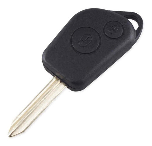Complete Shell Key Berlingo 2 Round Buttons 0