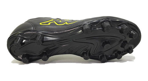 Kappa Men's Football Boots - Veloce FG Black Yellow 1