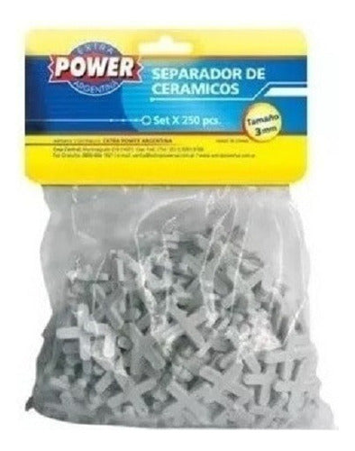 Power Separador Para Cerámico 3mm Azulejo Porcelanato X1000 F161 0