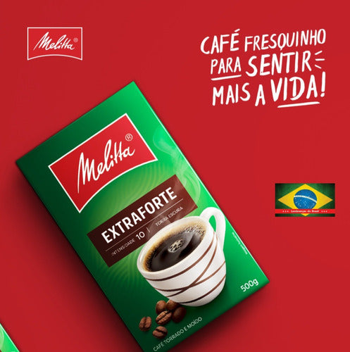 Café Melitta Tradicional Y Extraforte Brasil  Pilão Bis Skol 1