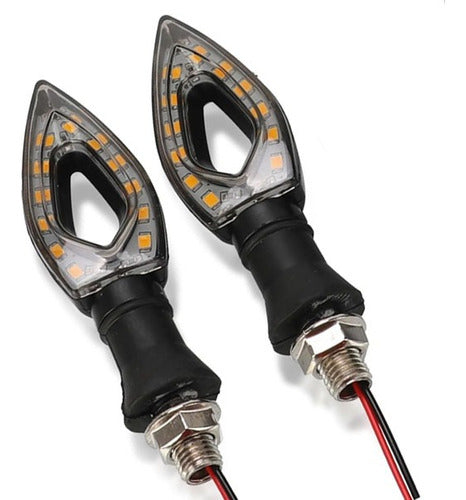 Max Tuning Guiño Moto Led X2 Ambar Secuencial Progresivo Corven Zanella 0