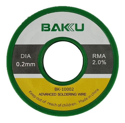 Baku Tin Soldering Wire Roll Ideal for Cellphones Reballing 0