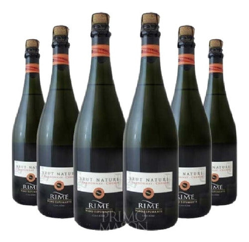 Champagne Vino Espumante Rime Brut Nature X6 Vinos Finos 1