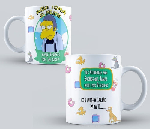 Simpsons Mug Design Templates Kit Sublimation M2 2