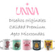 Unna Taza Flores Scops Owl Illustration Calidad Premium 1