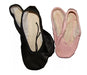 Danza Pink and Black Cuerina Half-Point Shoes 2