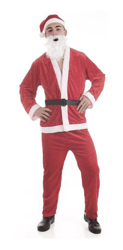 Todatucasa Santa Claus Complete Adult Costume with Hat 0