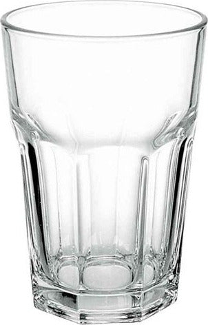 Nadir Juego 6 Vasos Vidrio Refresco 340ml Alto 14cm Bristol 1