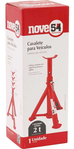 Cavalete Para Veículos Reforçado 4 Posições 2t 24 A 36cm 954 0