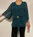 Silk Blouse for Plus and Extra Size Parties 3