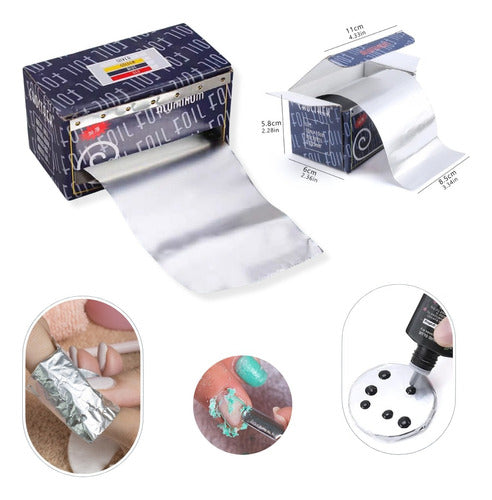 DD2 Aluminum Foil for Nails Acrylic Gel Remover 0