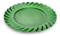 Sousplat Plástico Redondo Verde 33cm 3