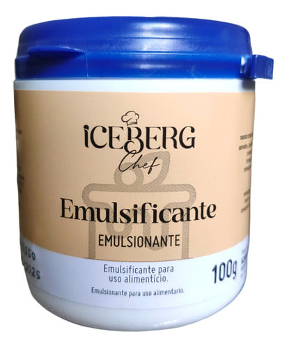 Kit 6 Emulsificante Para Sorvetes E Confeitaria 100g Iceberg 1