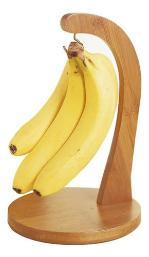 Lipper International 8856 Bamboo Wood Banana Hanger 7 X 1118 0