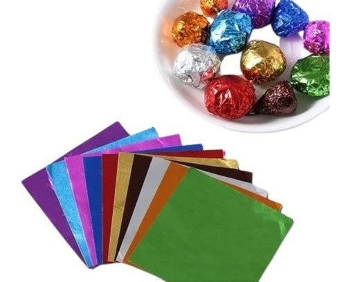 Chumbo Paper 8x8 Easter Chocolate Wrap Pack of 50 Units Solid Color 1