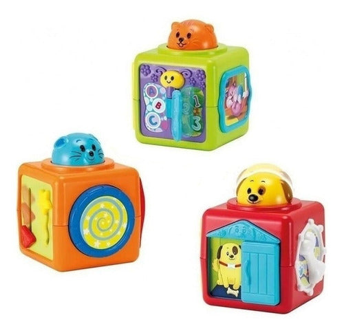 Winfun Nuevo Apilable Cubo Magico Para Bebe Centro Juegos Actividad 0