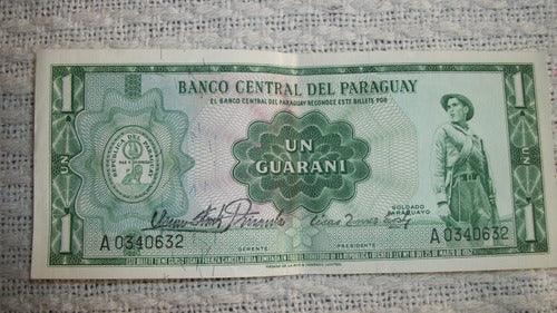 Billete Antiguo De Paraguay 2