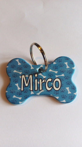 Generic Pet ID Tag with Design 5