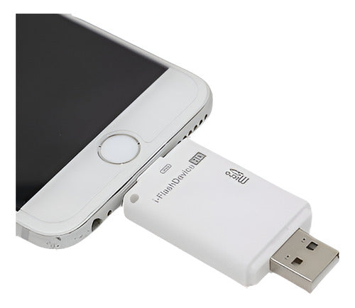 I-Flash Drive HD Micro SD Card Reader for iPhone 5S 6 iPad 0