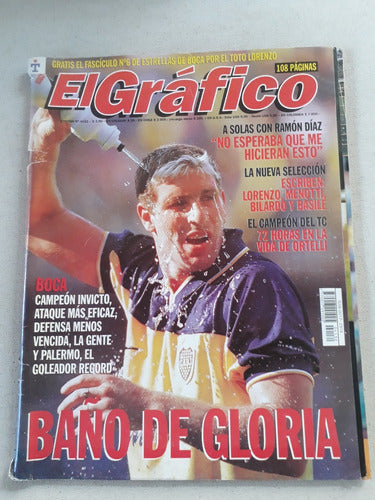 El Grafico N° 4132 Año 1998 Fasciculo N° 6 Estrellas De Boca 0