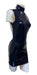 Different Touch Black Deep-Cut Vinyl Dress for Night Parties 2