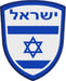 PasionDelHincha Ciudadela - Parche Termoadhesivo Escudo Israel 0