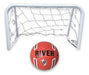 Rupor SRL Mini Soccer Goal Set with N5 River Plate Ball - Perfect Kids' Gift 0