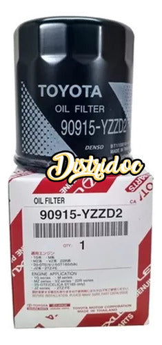 Toyota Original Oil Filter for Hilux SW4 2.4 2.8 2016+ 3