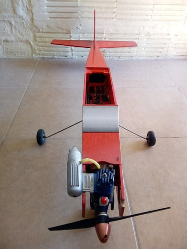 Avion Entrenador, Aeromodelismo, Motor Os .40 1